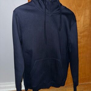 G-Star Black Zip Up Sweater